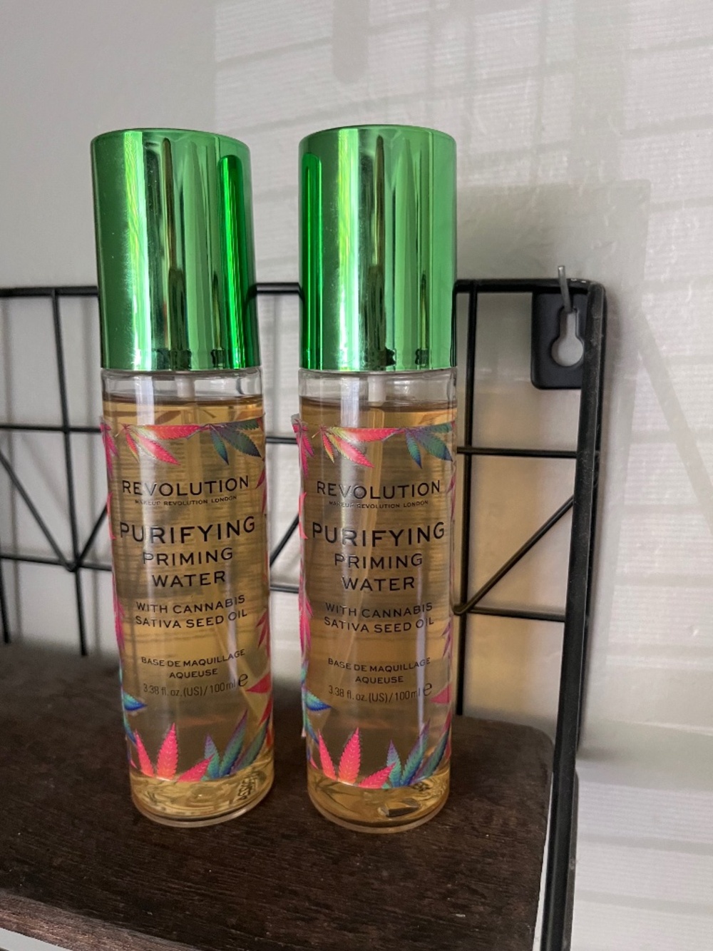 Revolution Set of 2 Purifying Priming Water 3.38 fl oz / 100 ml